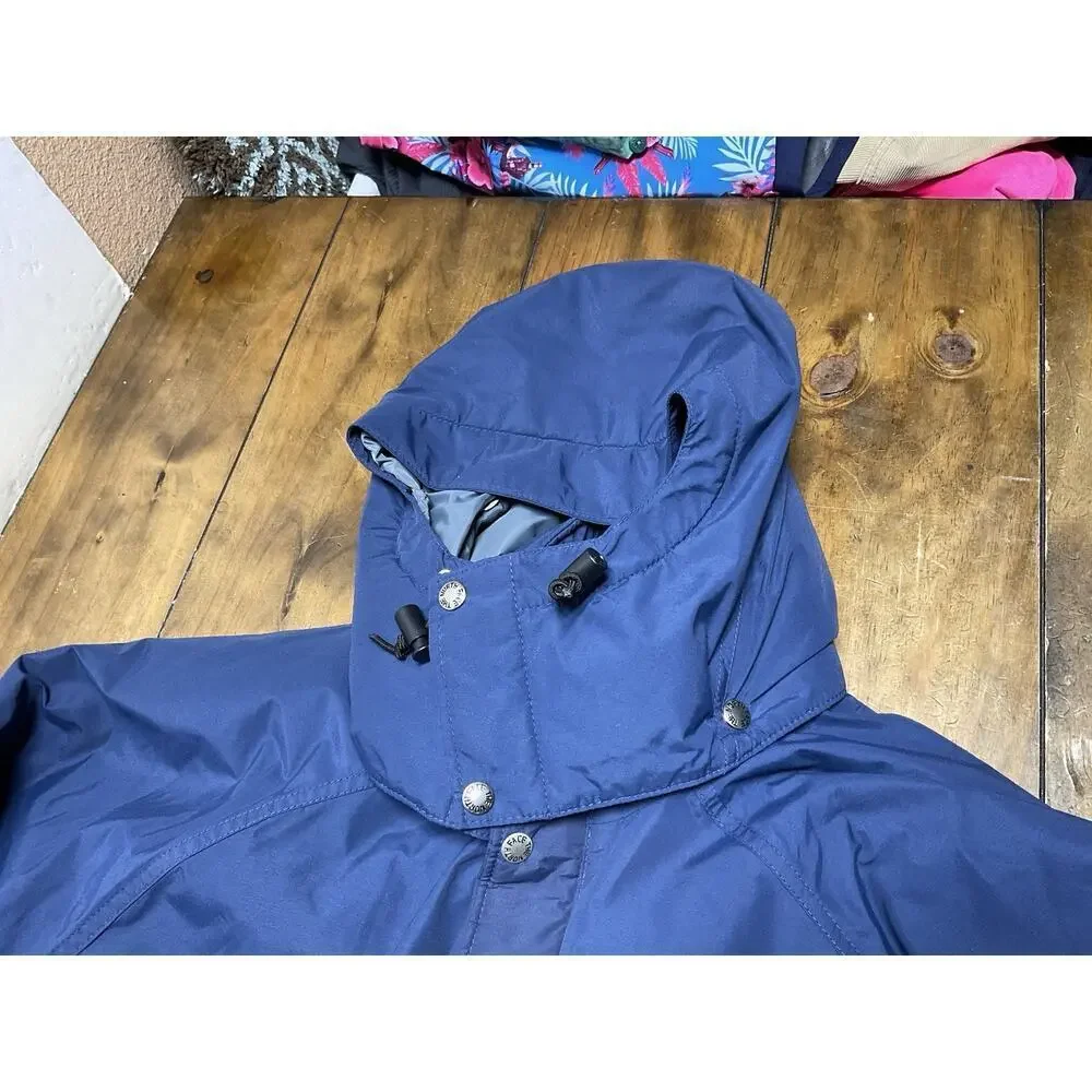VTG The North Face GORE-TEX Mountain Parka Jacket Mens XL Blue Made in USA